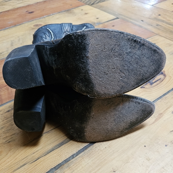 Black & brown studded Idyllwind Boots - Picture 6 of 6